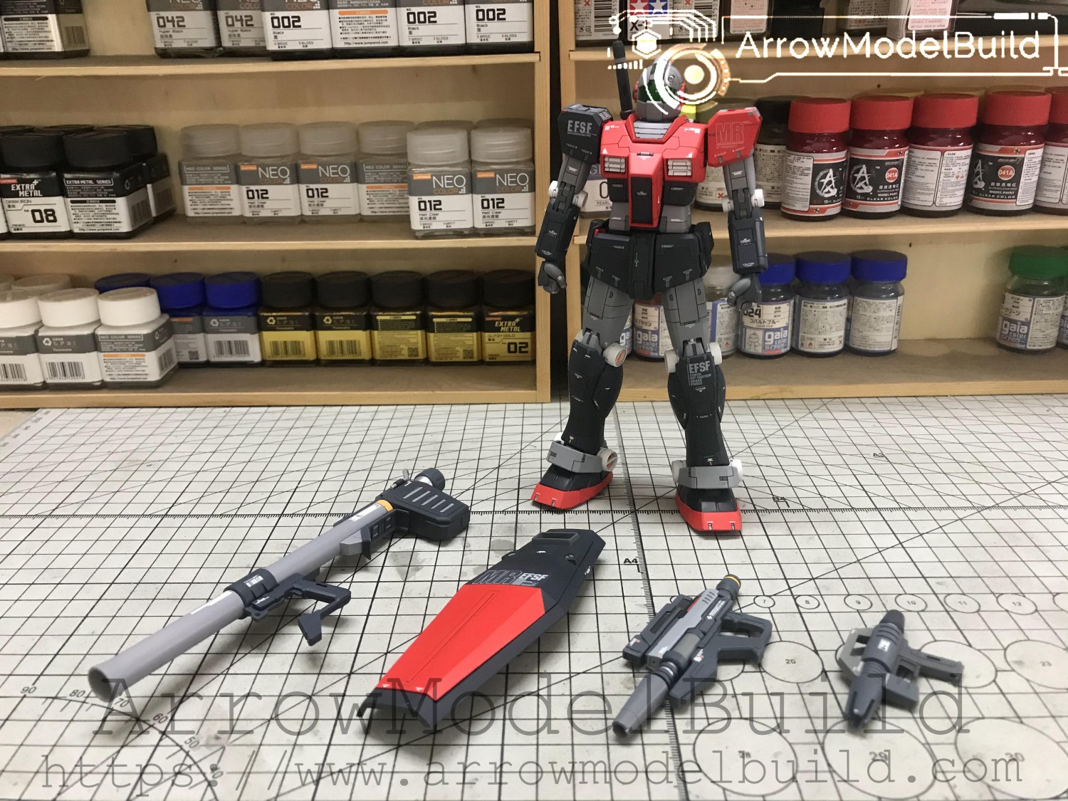 ArrowModelBuild GM (Custom Painting) Built & Painted 1/100 Model Kit