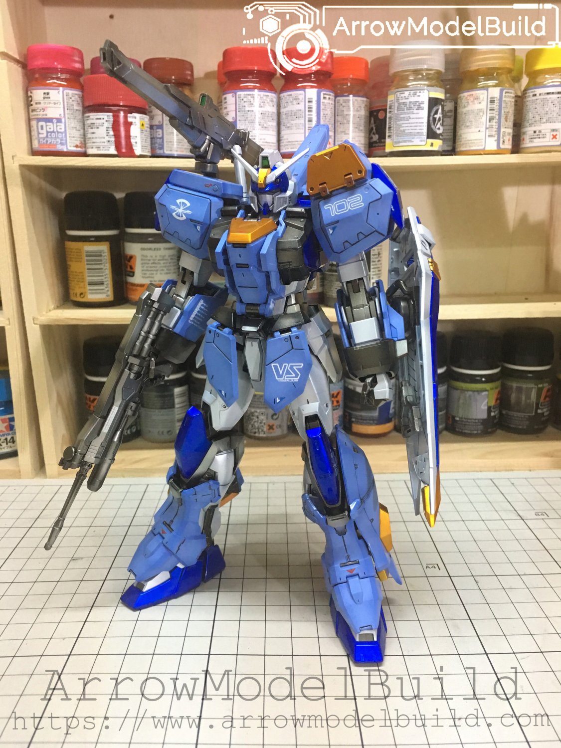 ArrowModelBuild Duel Gundam Assault Built & Painted MG 1/100 Model Kit