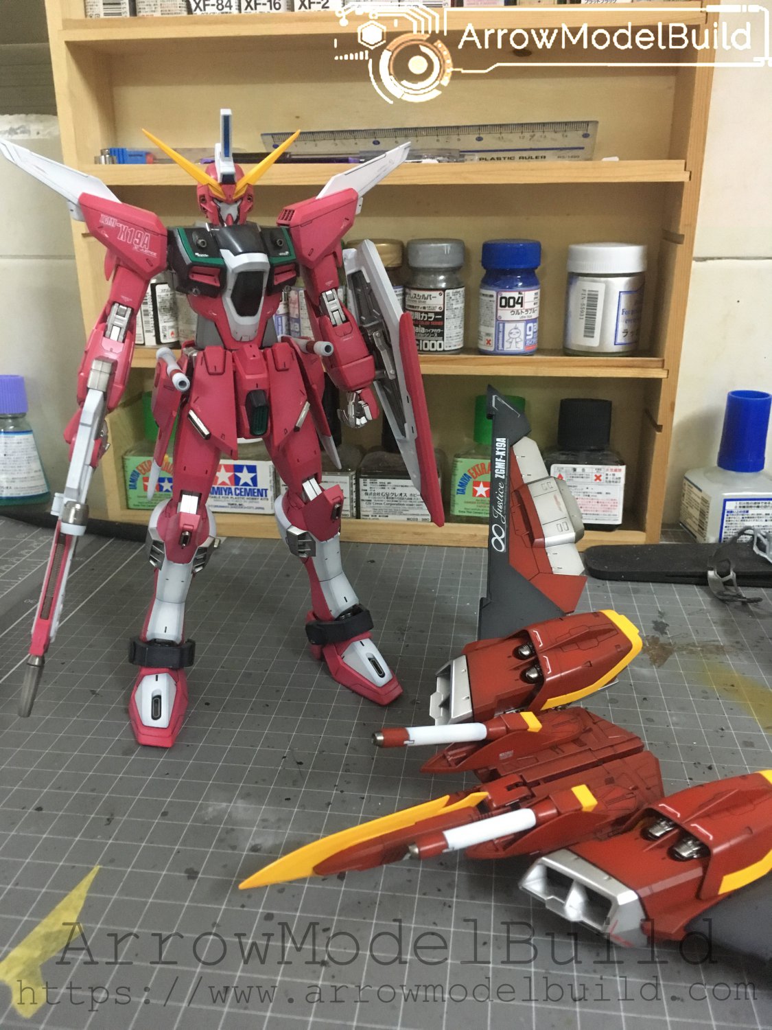 ArrowModelBuild Infinite Justice Gundam (Shaping) Built & Painted MG 1/100 Model Kit