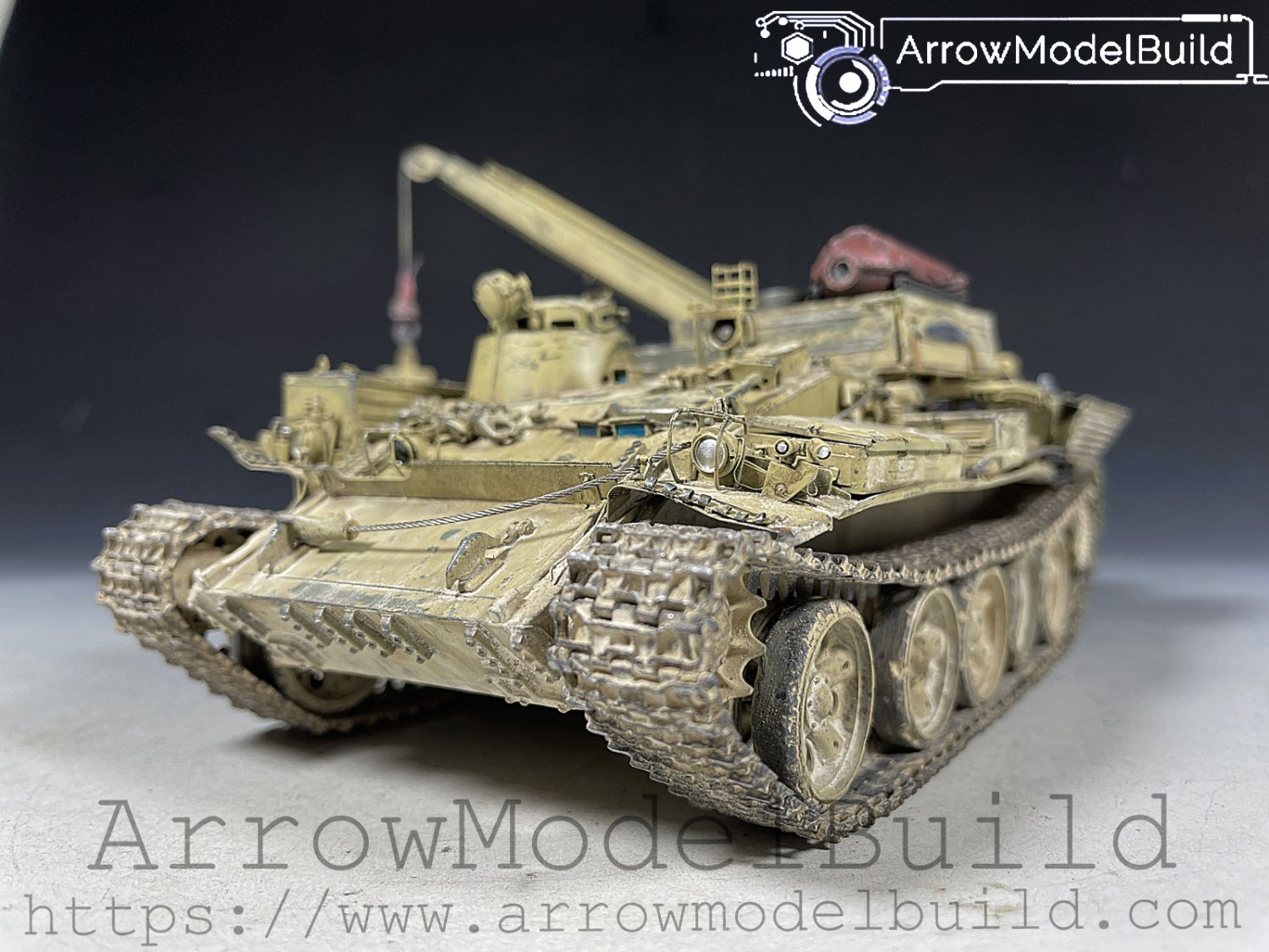 ArrowModelBuild VT55 Repair Tank Built & Painted 1/35 Model Kit