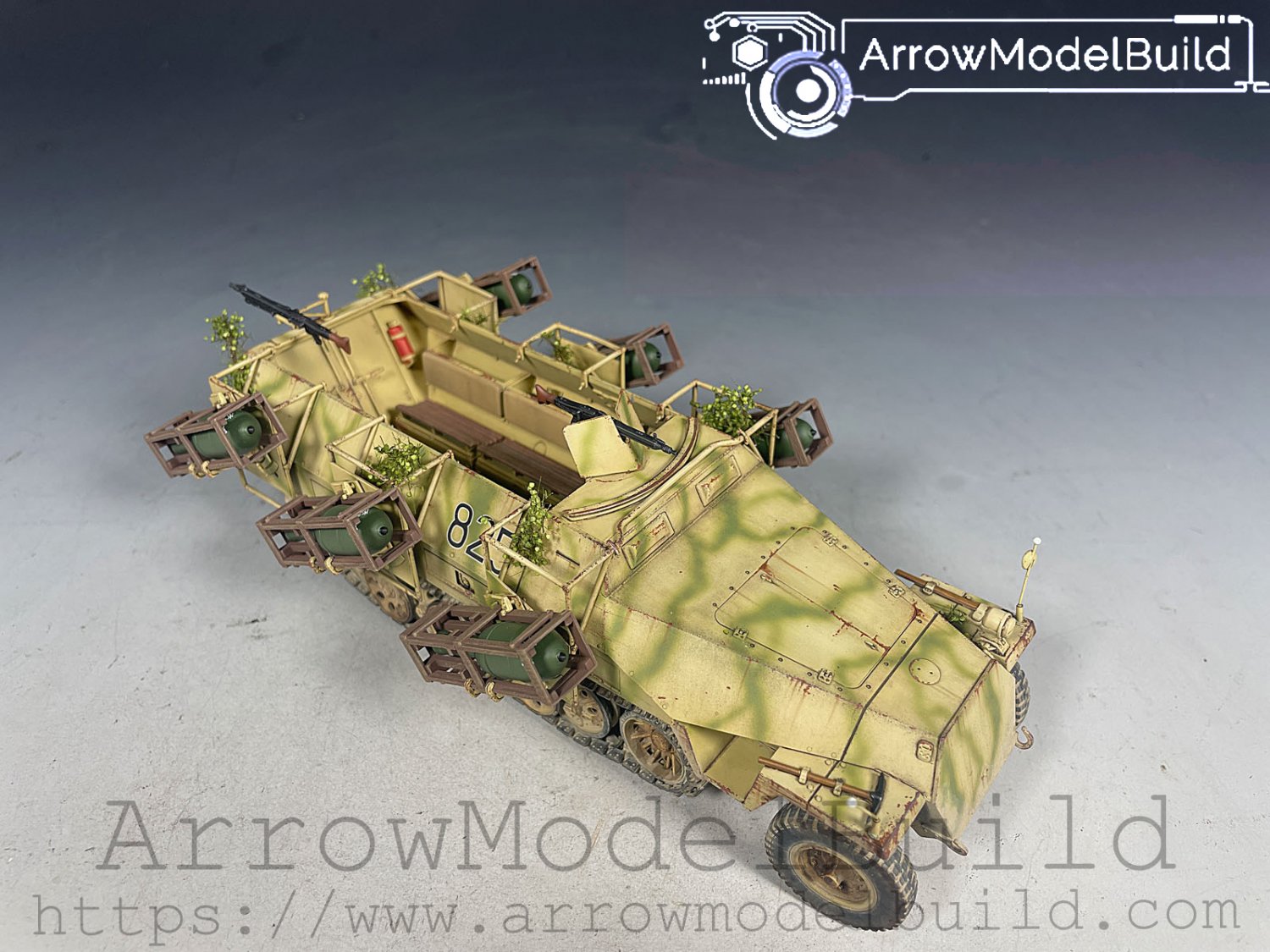 ArrowModelBuild Missile Launcher Land Stuka Built & Painted 1/35 Model Kit