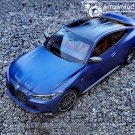 ArrowModelBuild BMW M4 (Electric Blue) Two-Door Edition Built & Painted 1/18 Model Kit