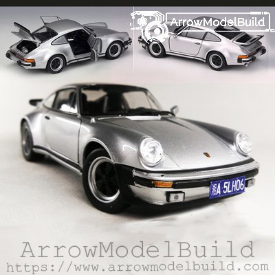 ArrowModelBuild Porsche 911 GT3 (Turbo Silver) Built & Painted 1/24 Model Kit