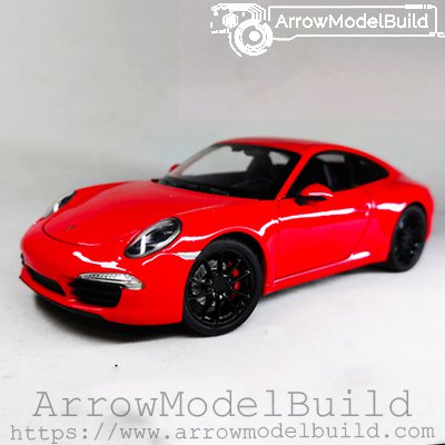 ArrowModelBuild Porsche 911 GT3 (Red and Black Wheels Edition) Built & Painted 1/24 Model Kit