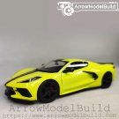 ArrowModelBuild Chevrolet Corvette 2020 (Yellow) Built & Painted 1/24 Model Kit