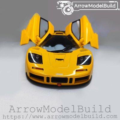 ArrowModelBuild McLaren 600LT Custom Color (Papaya Orange) Built & Painted 1/18 Model Kit