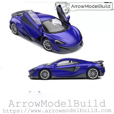 ArrowModelBuild McLaren 600LT Custom Color (Lantan Purple) Built & Painted 1/18 Model Kit