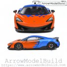 ArrowModelBuild McLaren 600LT Custom Color (F1 Team Tribute) Built & Painted 1/18 Model Kit