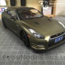ArrowModelBuild Nissan GTR R35 Custom Color (Matte Moss Green) Built & Painted 1/24 Model Kit