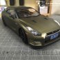 ArrowModelBuild Nissan GTR R35 Custom Color (Matte Moss Green) Built & Painted 1/24 Model Kit