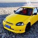 ArrowModelBuild Honda Civic (Canary Yellow) Built & Painted 1/24 Model Kit