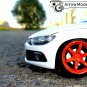 ArrowModelBuild Volkswagen Scirocco (Red Orange Wheel) Built & Painted 1/24 Model Kit