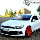 ArrowModelBuild Volkswagen Scirocco (Red Orange Wheel) Built & Painted 1/24 Model Kit