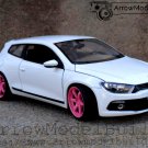 ArrowModelBuild Volkswagen Scirocco (Pink Wheel) Built & Painted 1/24 Model Kit