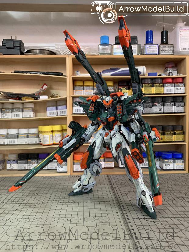 ArrowModelBuild Verde Buster Gundam Built & Painted 1/100 Resin Model Kit