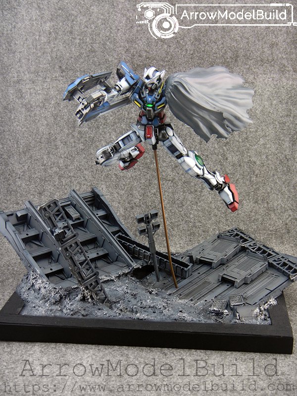 ArrowModelBuild Gundam Exia (Damage Cosmos Battle Scene) Built & Painted MG 1/100 Model Kit