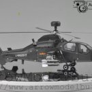 ArrowModelBuild WZ-19 Black Whirlwind Helicopter Built & Painted 1/72 Model Kit