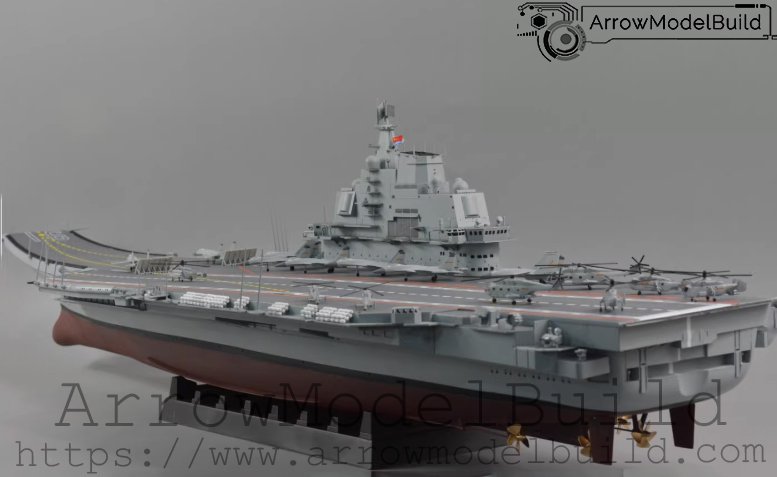 ArrowModelBuild Aircraft Carrier Built & Painted 1/35 Model Kit