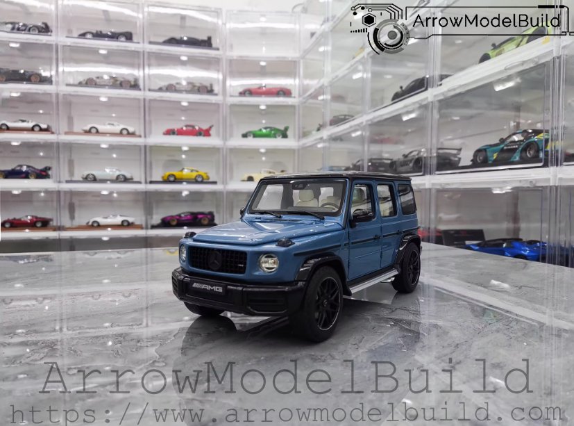 ArrowModelBuild Mercedes Benz AMG G63 (Brilliant Blue) Built & Painted 1/18 Model Kit