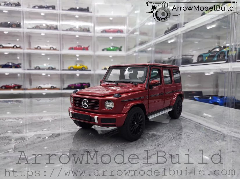 ArrowModelBuild Mercedes Benz AMG G63 (Metallic Red) Built & Painted 1/18 Model Kit
