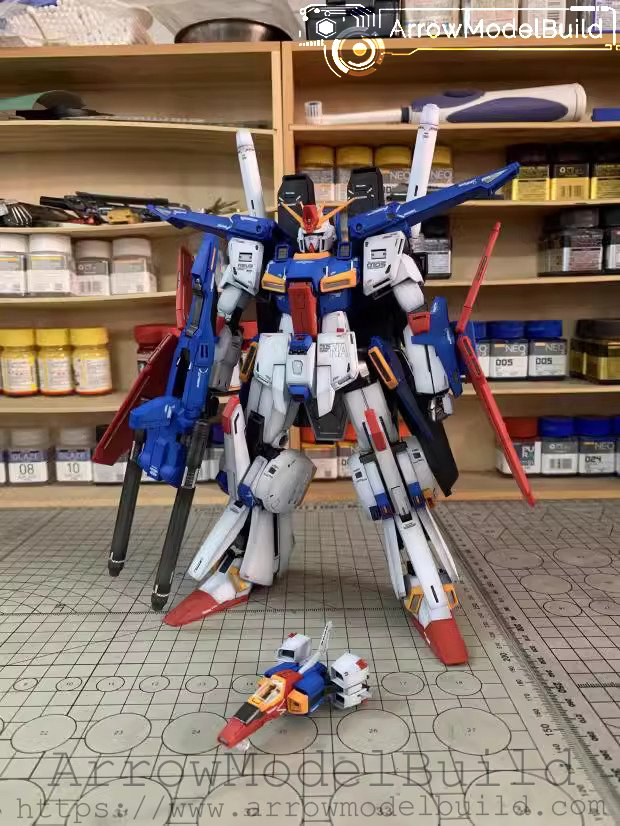 ArrowModelBuild ZZ Gundam (Heavy Shaping) Built & Painted MG 1/100 Model Kit