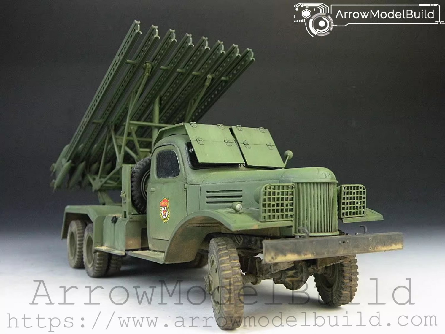 ArrowModelBuild Katyusha Rocket Launcher Built & Painted 1/35 Model Kit