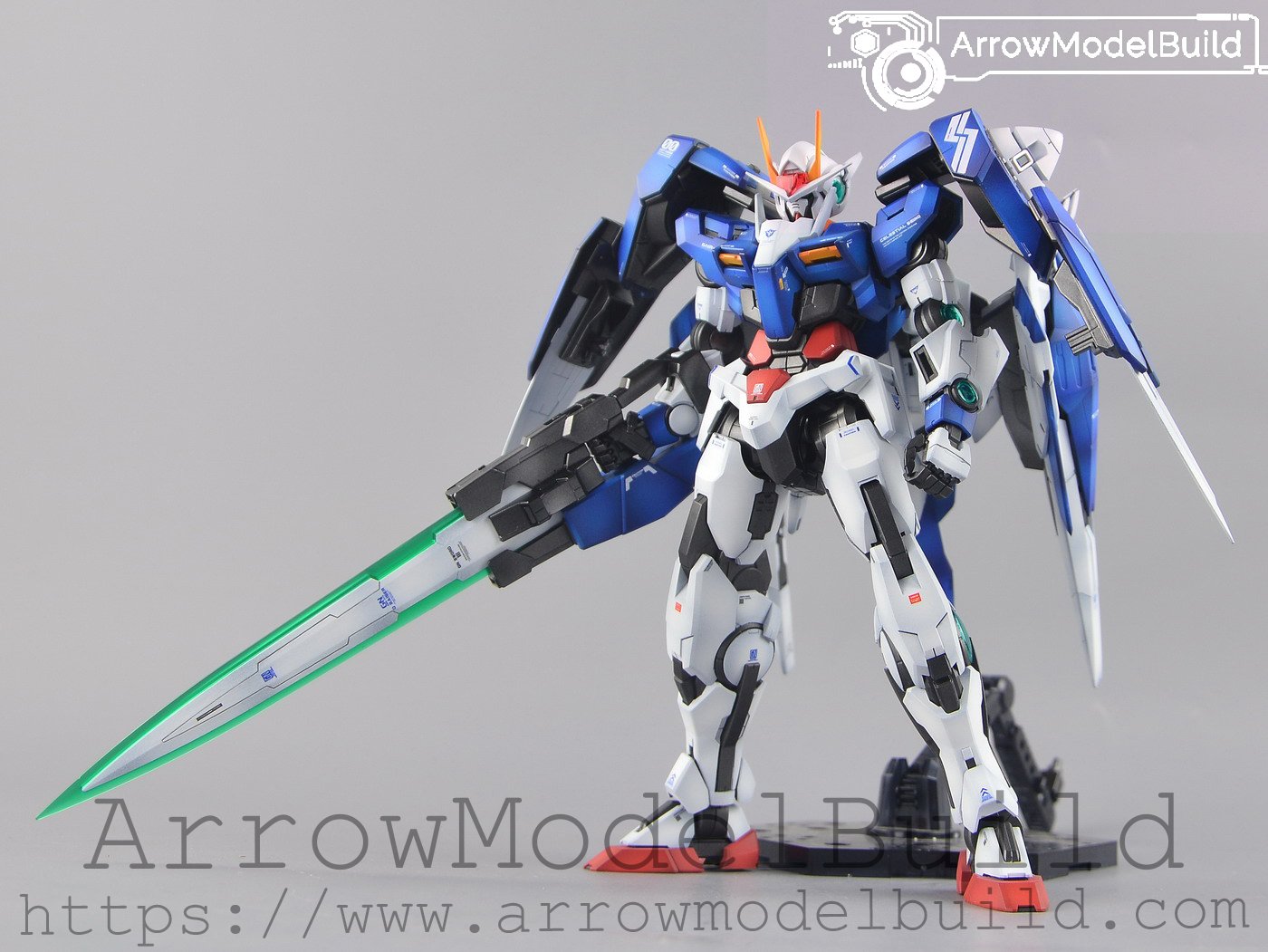 ArrowModelBuild Gundam OO Raiser Built & Painted MG 1/100 Model Kit