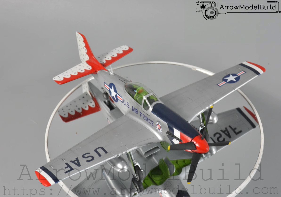 ArrowModelBuild P-51 Mustang Fighter Built & Painted 1/48 Model Kit