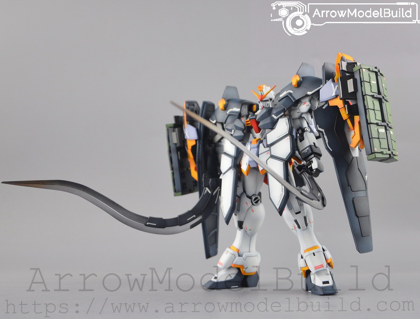 ArrowModelBuild Sandrock Gundam EW with Armadillo and Missile Built & Painted MG 1/100 Model Kit