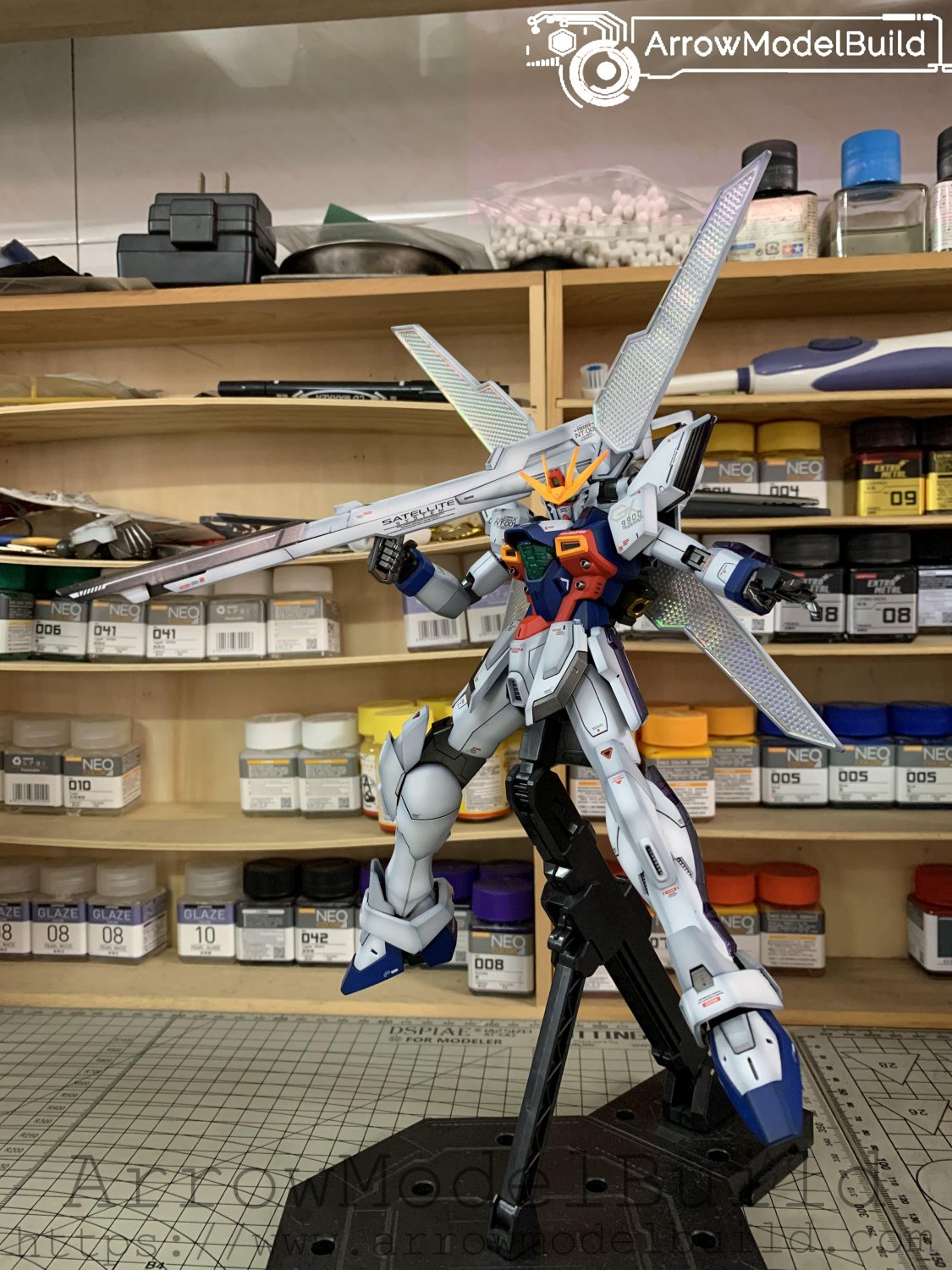 ArrowModelBuild Gundam X Built & Painted MG 1/100 Model Kit