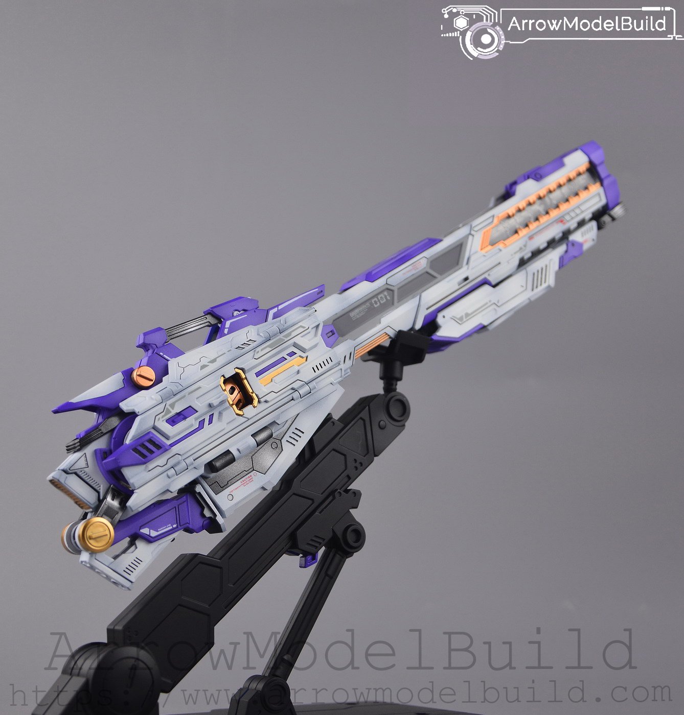ArrowModelBuild Hyper Mega Bazooka Launcher for Hi-Nu Gundam Built & Painted 1/100 Model Kit