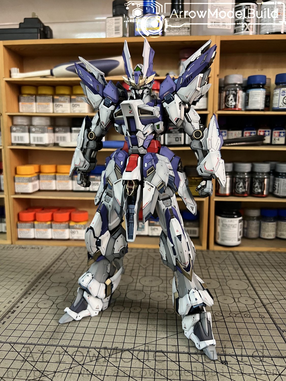 ArrowModelBuild Sky Defender (Custom Color) Built & Painted Model Kit