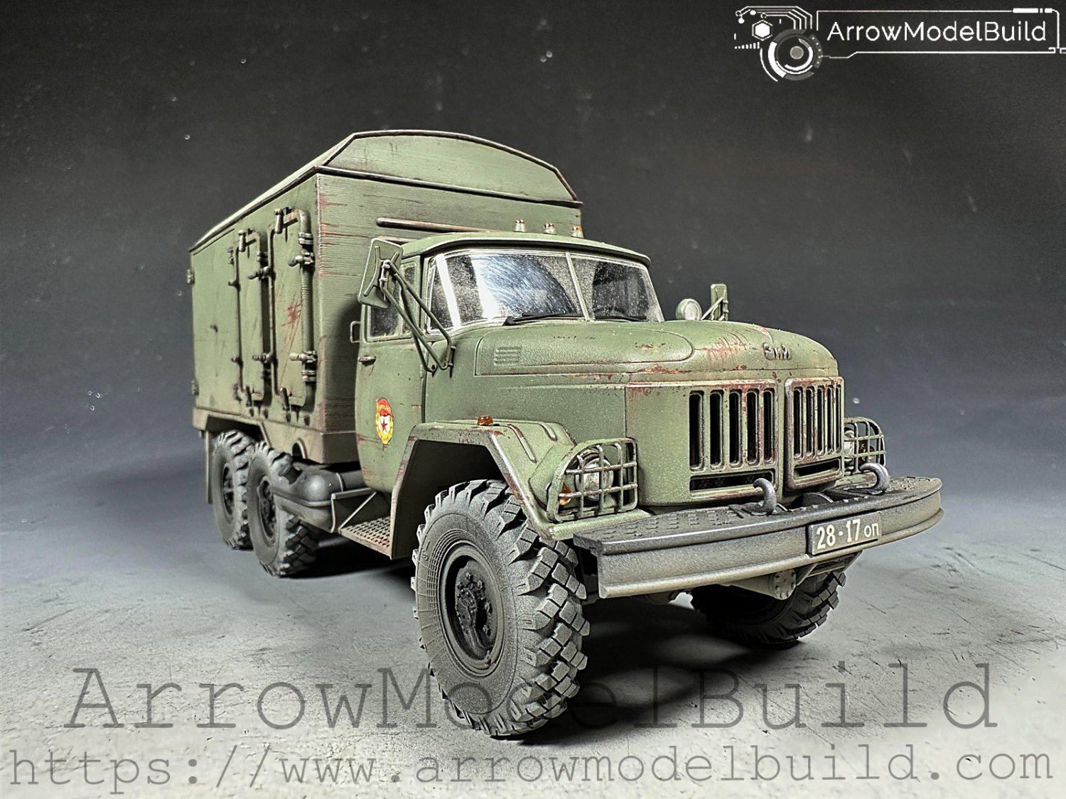 ArrowModelBuild ZIL-131 Transport Truck (2.0) Built & Painted 1/35 Model Kit