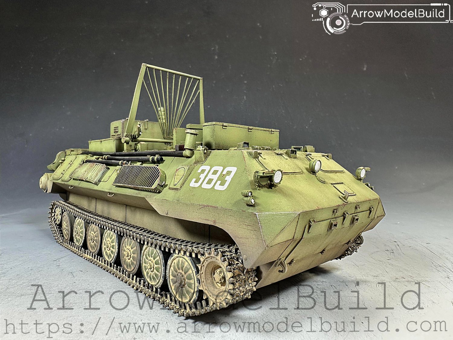 ArrowModelBuild R-330P Tank Built & Painted 1/35 Model Kit