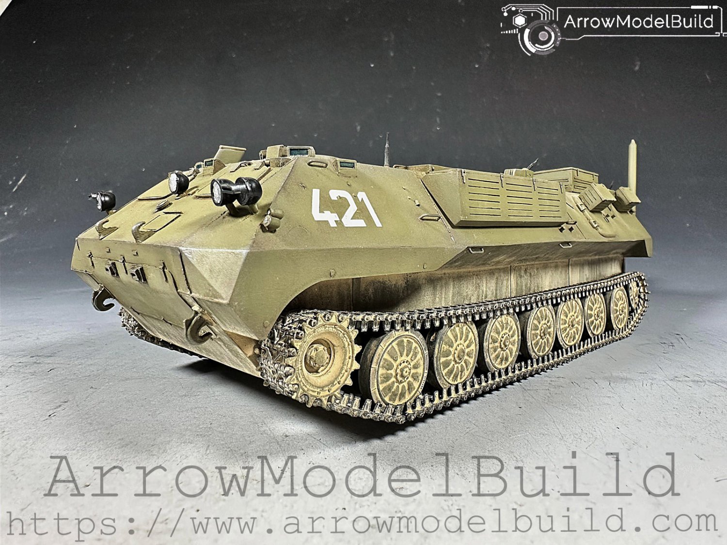 ArrowModelBuild RANZHIR Military Tank Built & Painted 1/35 Model Kit