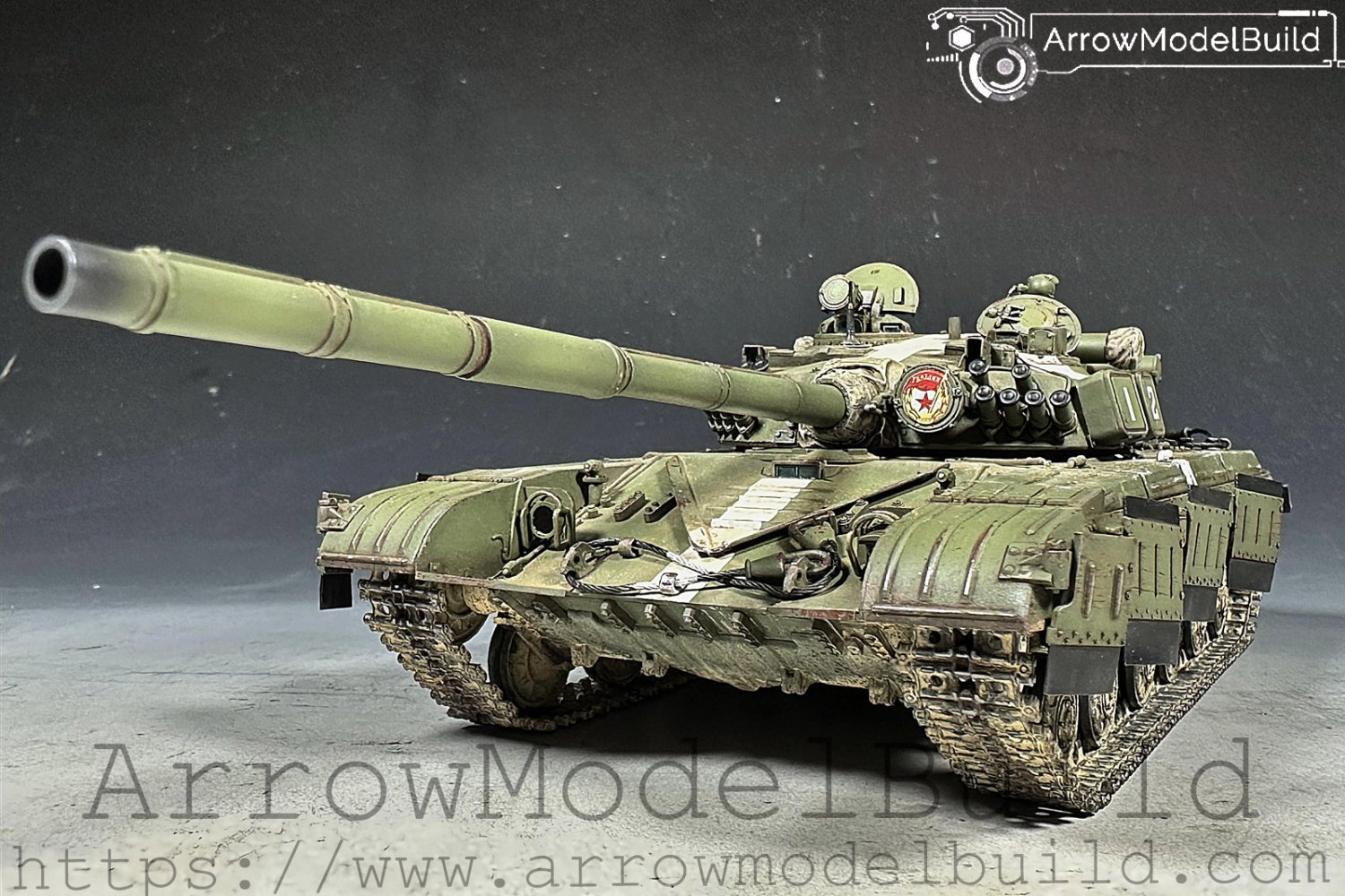 ArrowModelBuildT-64AK 1979 Military Tank Built & Painted 1/35 Model Kit