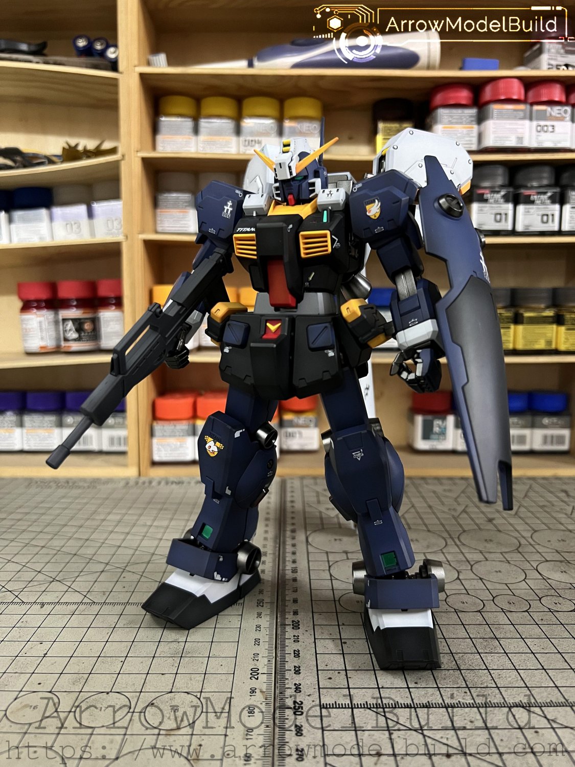 ArrowModelBuild TR-1 Hazel Gundam (Shadow Effect) Built & Painted 1/100 Model Kit