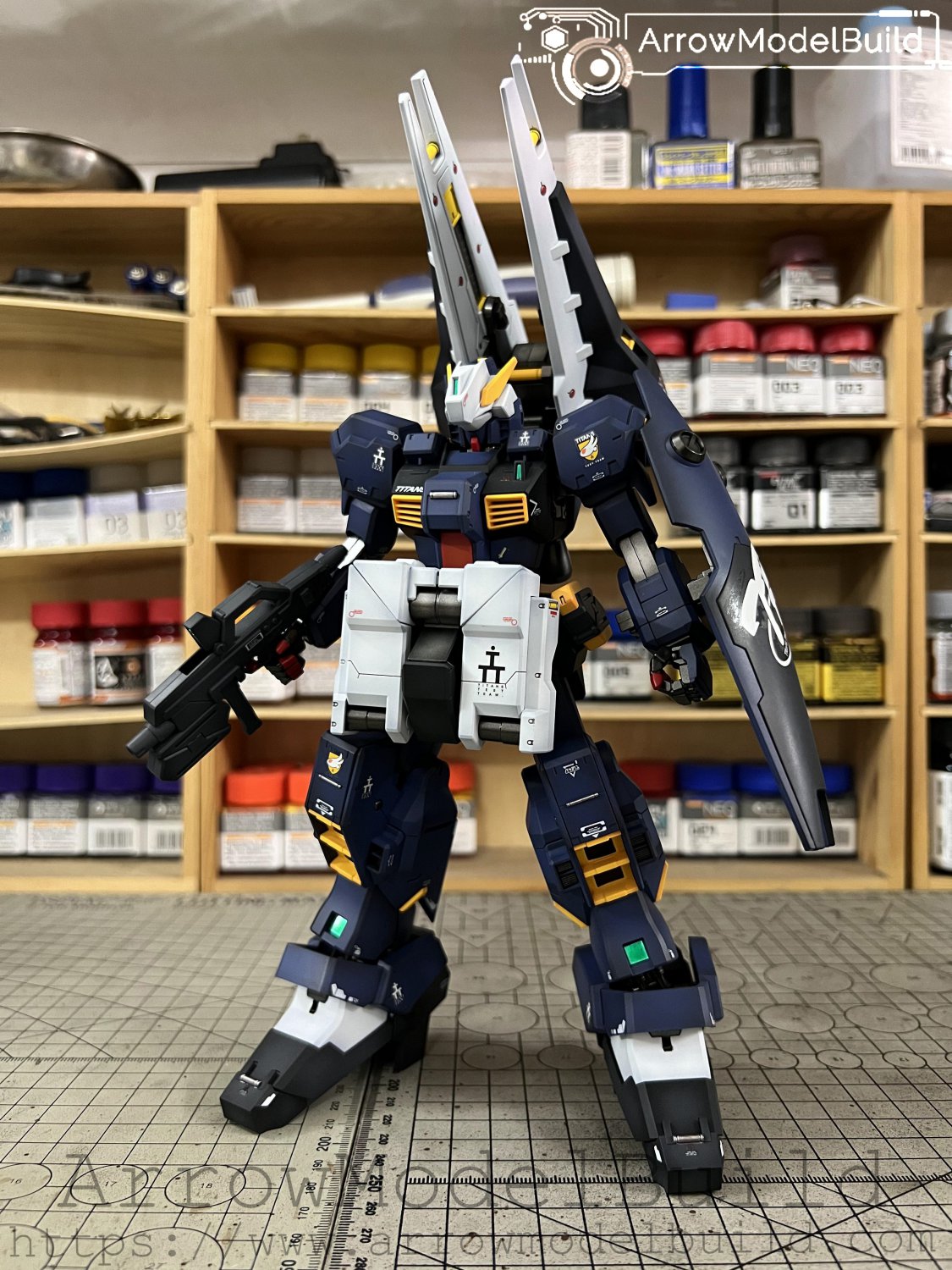 ArrowModelBuild TR-1 Hazel Gundam (Advanced Type) Built & Painted 1/100 Model Kit
