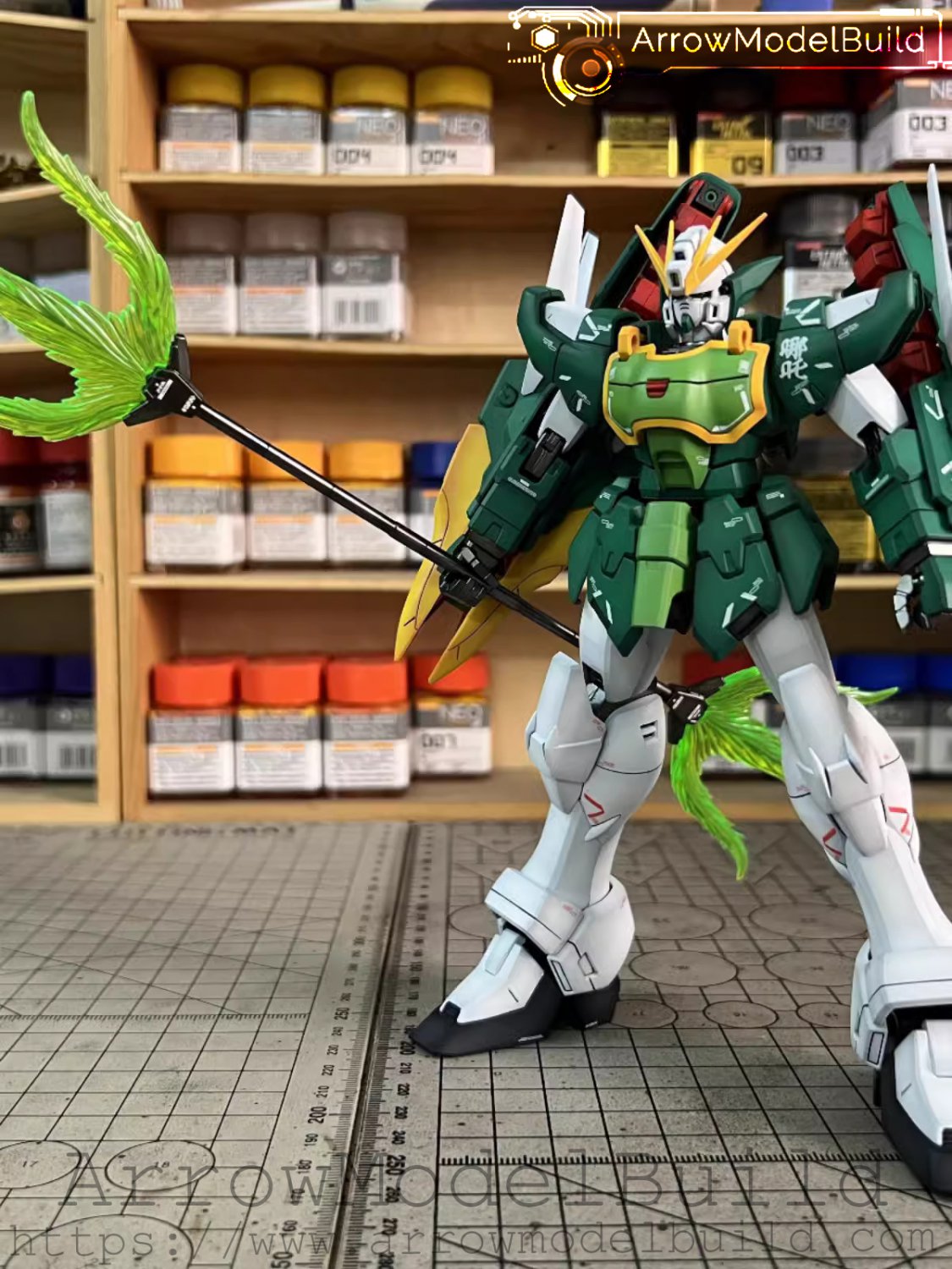 ArrowModelBuild Double-Headed Dragon Gundam (Advanced Type) Built & Painted 1/100 Model Kit