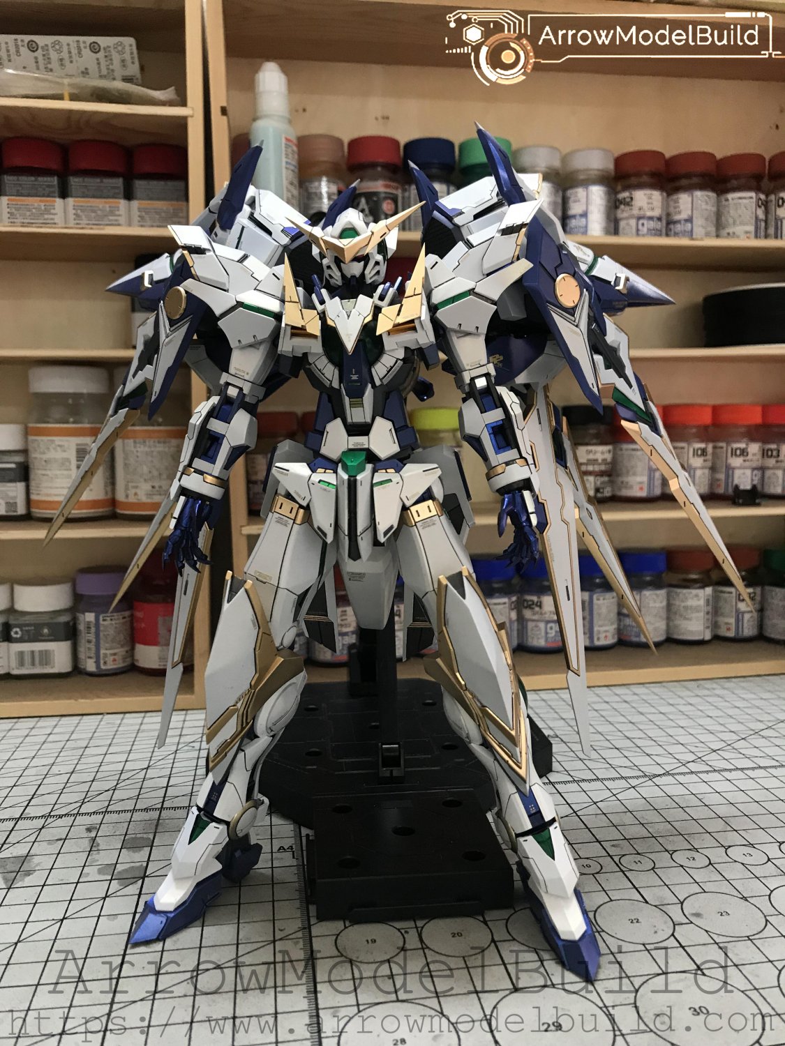 ArrowModelBuild Amazing Exia (Custom) Built & Painted 1/100 Resin Model Kit