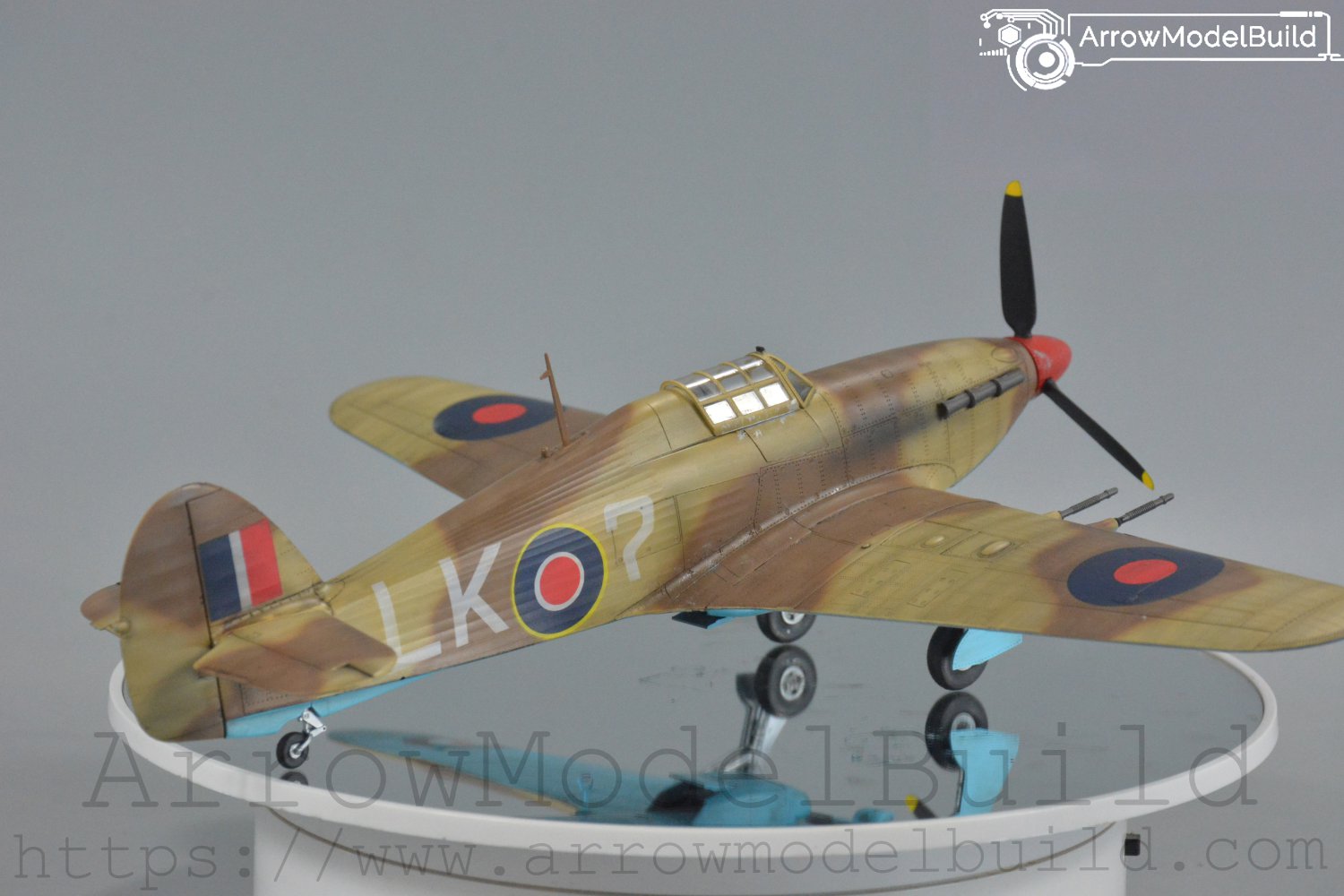 ArrowModelBuild Hawker Hurricaner Built & Painted 1/48 Model Kit