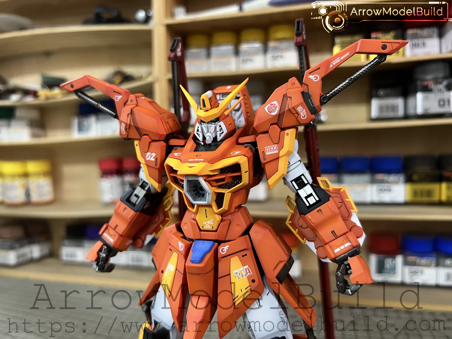 ArrowModelBuild Sword Calamity Gundam Built & Painted FM 1/100 Model Kit
