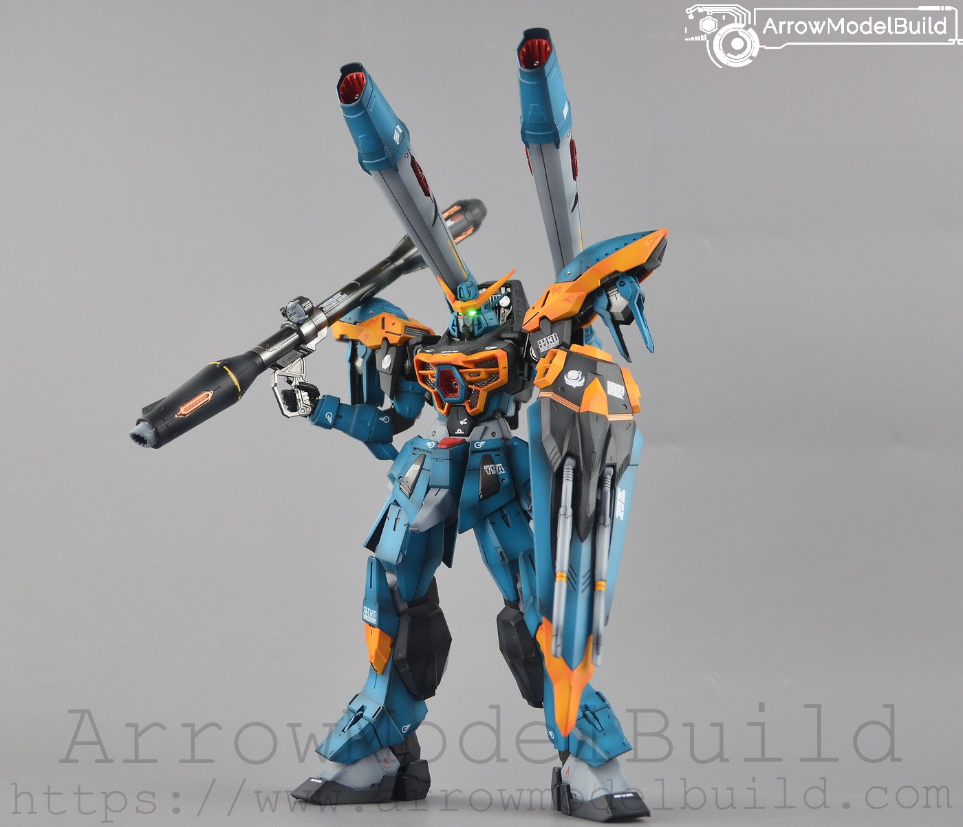 ArrowModelBuild Calamity Gundam Painted Pilot with LED Built & Painted MG 1/100 Model Kit