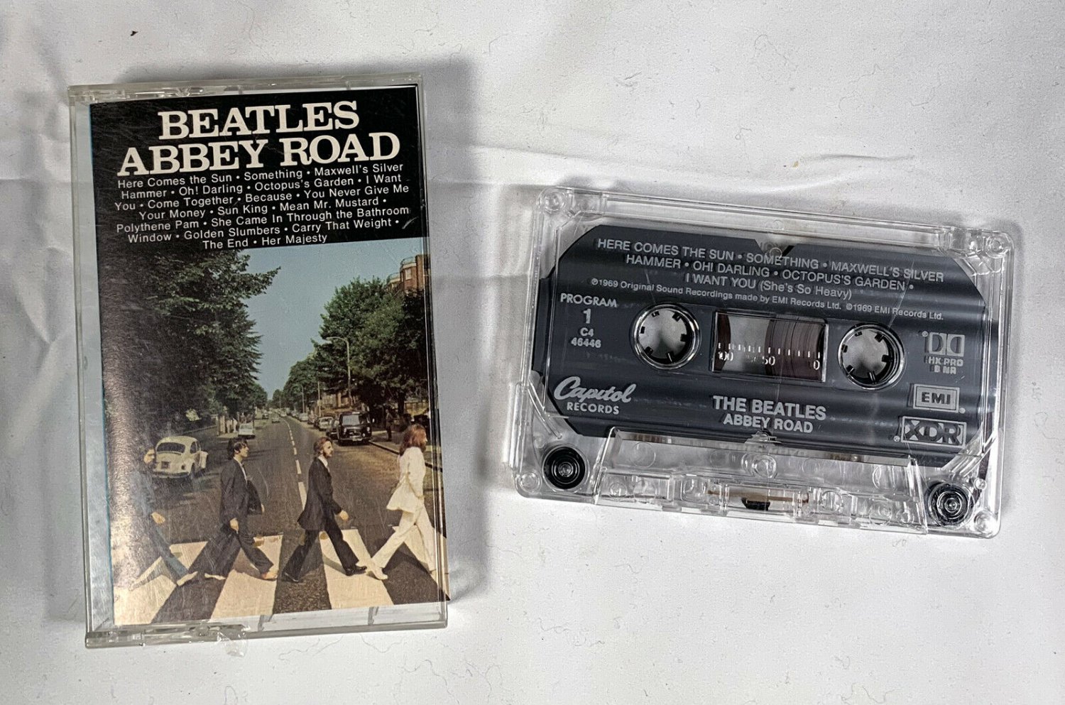 The Beatles Abbey Road Cassette Tape Capitol Records