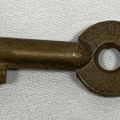 Vintage Obsolete Brass Barrel Switch Key Western Maryland Railroad WMRY
