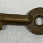 Vintage Obsolete Brass Barrel Switch Key Western Maryland Railroad WMRY