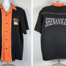 Shenanigans Bowling Shirt Eric Mens XL Martini Dice Aces Swingmaster