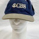 NWT CBS News Hat Sports TV Broadcasting Reporter Embroidered Logo Blue Gray Bill
