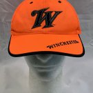 Winchester Firearms Baseball Hat Bright Orange Guns Adjustable Embroidered