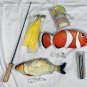 2 Flippity Fish Pet Cat Dog Toy Interactive Motion Activated Rechargeable USB